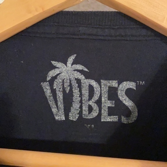 VIBES KIDS XL BLACK T-SHIRT SAVAGE SIZE XL - Picture 2 of 3